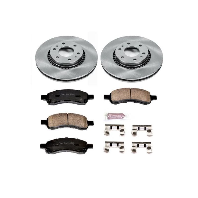 Power Stop 06-07 Buick Rainier Front Autospecialty Brake Kit - eliteracefab.com