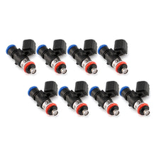 Load image into Gallery viewer, Injector Dynamics 1050cc Injectors 34mm Length No Adaptor Top 15mm Orange Lower O-Ring (Set of 8) - eliteracefab.com