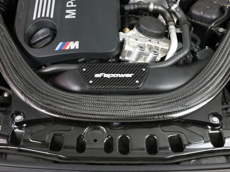 aFe Magnum FORCE Stage-2 Intake Carbon Fiber Trim Piece Fits Intakes 54-76305 Or 54-13032R - eliteracefab.com