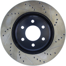 Load image into Gallery viewer, StopTech Slotted &amp; Drilled Sport Brake Rotor - eliteracefab.com