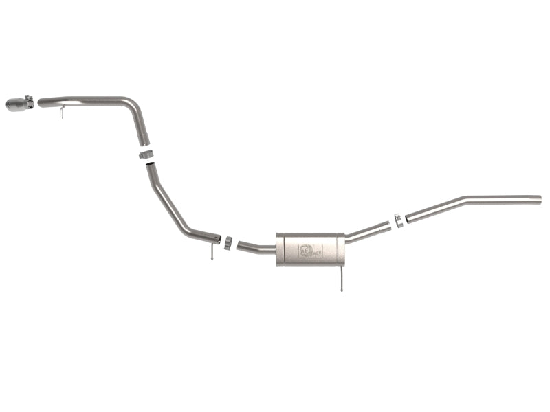 aFe 22-23 Ford Maverick EcoBoost L4 2.0L(t) Vulcan Series 2-1/2in 304 SS Cat-Back w/ Polished Tip aFe