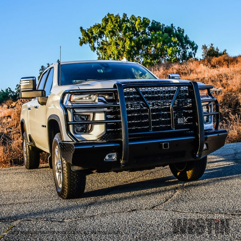 Westin 20-21 Chevrolet 2500/3500 HDX Bandit Front Bumper - Black Westin