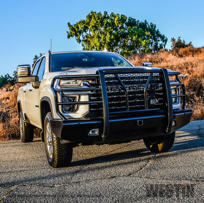 Westin 20-21 Chevrolet 2500/3500 HDX Bandit Front Bumper - Black Westin