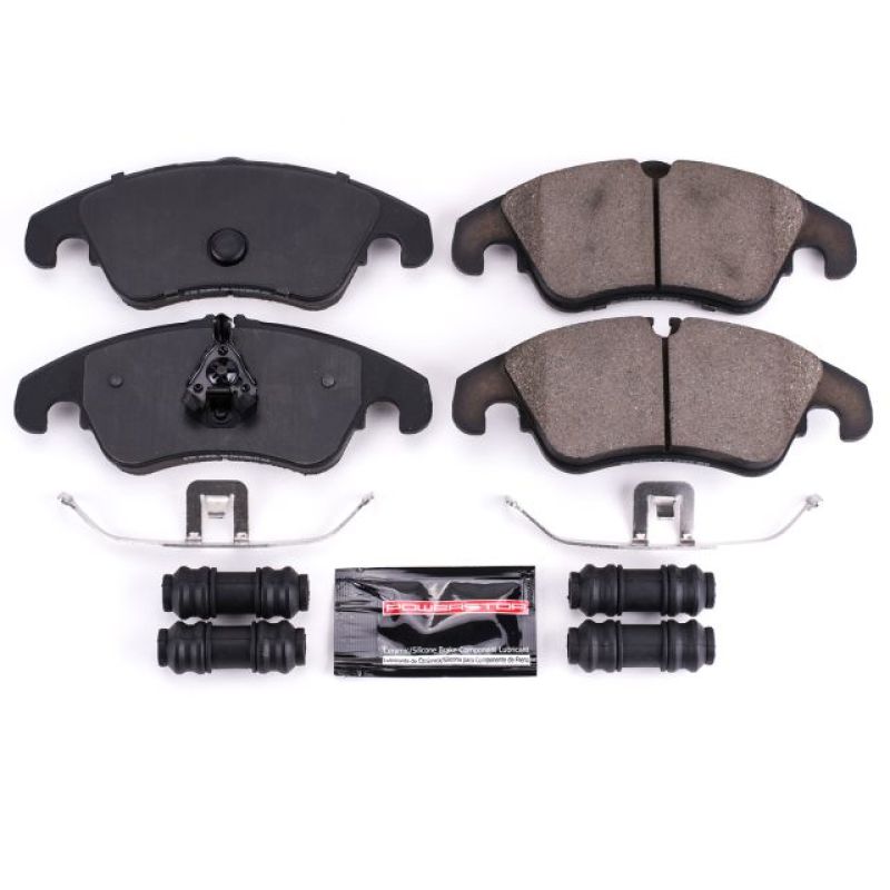 Power Stop 10-16 Audi A4 Front Z23 Evolution Sport Brake Pads w/Hardware PowerStop