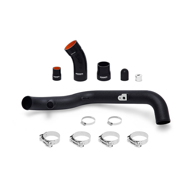 Mishimoto 2014+ Ford Fiesta ST Cold-Side Intercooler Pipe Kit - Wrinkle Black - eliteracefab.com