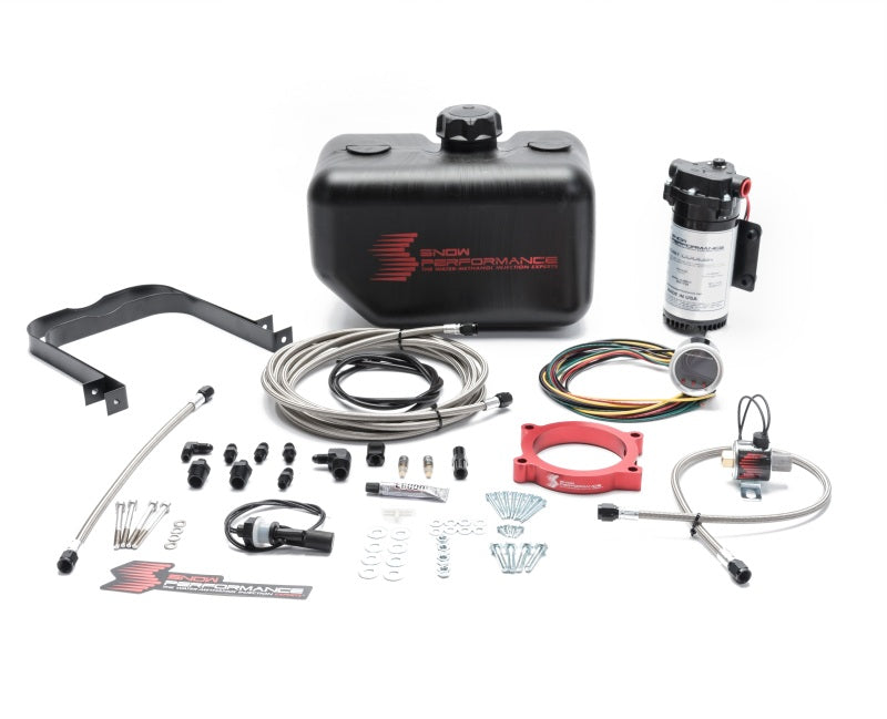 Snow Performance 16-17 Camaro Stg 2 Boost Cooler F/I Water Injection Kit (SS Braided Line & 4AN) - eliteracefab.com