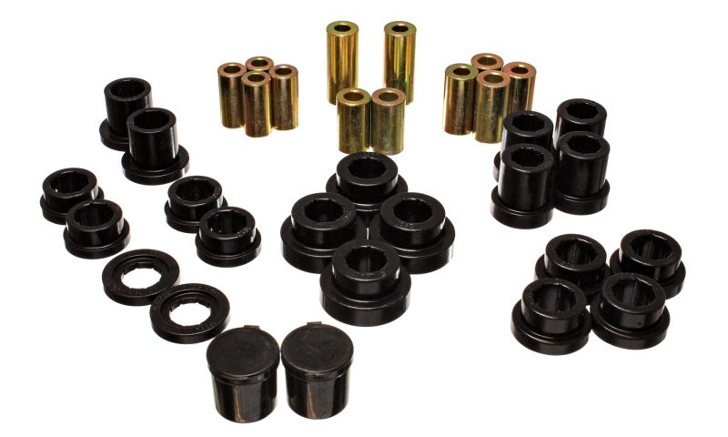 Energy Suspension 00-09 Honda S2000 Black Rear End Control Arm Bushing Set - eliteracefab.com