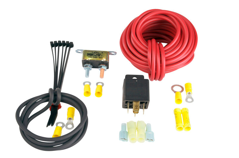 Aeromotive 30 Amp Fuel Pump Wiring Kit (Incl. Relay/Breaker/Wire/Connectors) - eliteracefab.com