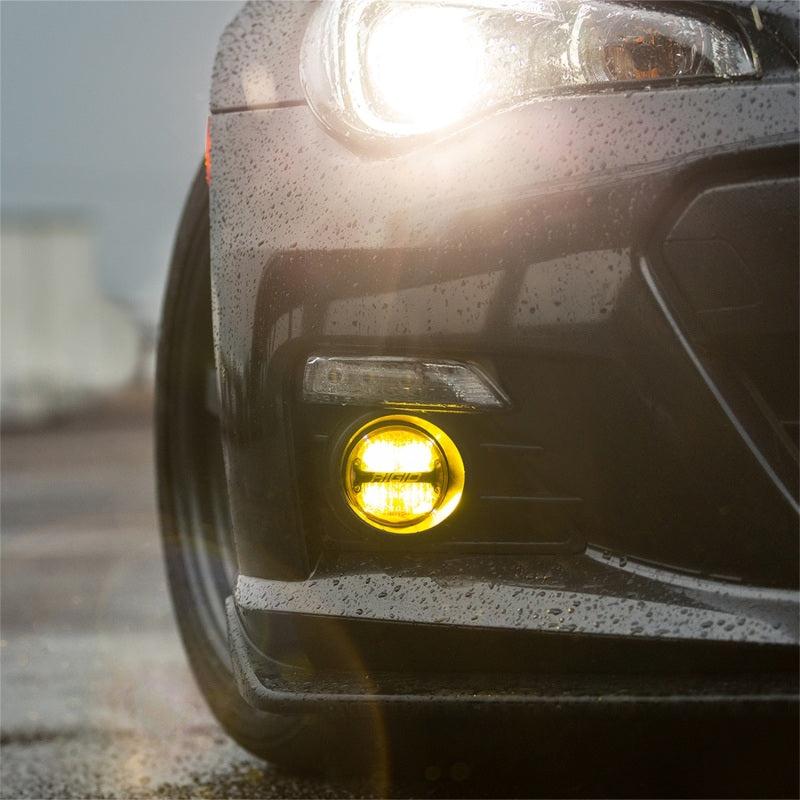 Rigid Industries 360-Series 4in LED SAE J583 Fog Light - Selective Yellow (Pair) - eliteracefab.com