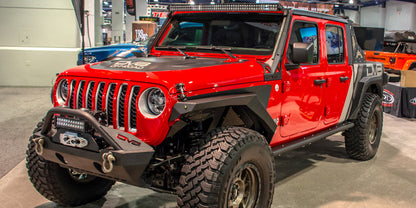 DV8 Offroad 2019+ Jeep Gladiator Armor Fenders - eliteracefab.com