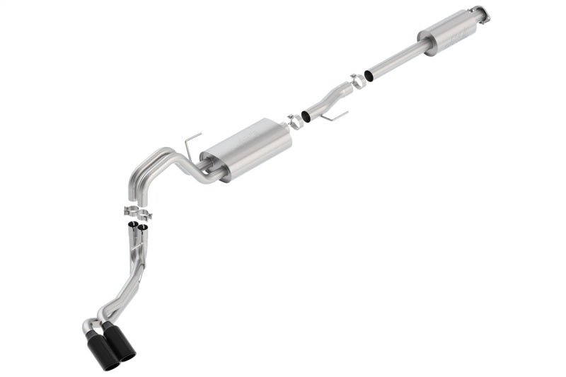 2015-2020 Ford F-150 Cat-Back Exhaust System S-Type Part # 140618BC - eliteracefab.com