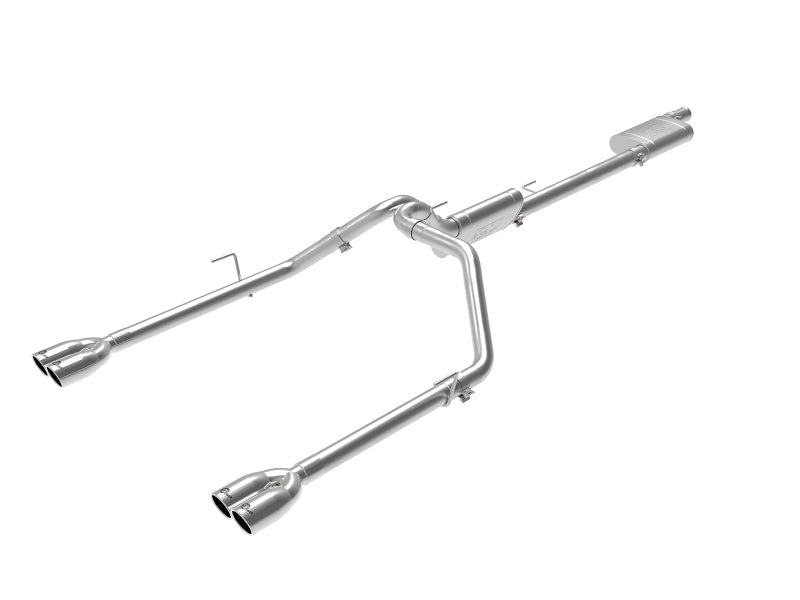 aFe Vulcan Series 3in-2-1/2in 304 SS Cat-Back 2020 Jeep Gladiator (JT) V6-3.6L w/ Polished Tips aFe