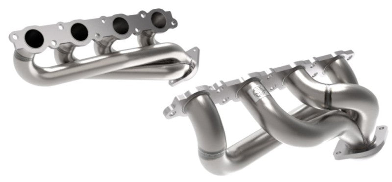 aFe Twisted Steel 1-7/8in 304 SS Headers 20-21 Ford F-250/F-350 V8-7.3L - eliteracefab.com