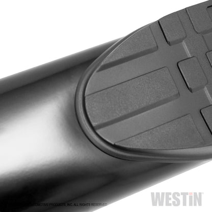Westin 19-20 Chevrolet Silverado/GMC Sierra 1500 Double Cab PRO TRAXX 5 Oval Nerf Step Bars - Black - eliteracefab.com