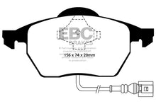 Load image into Gallery viewer, EBC 99-05 Volkswagen Beetle 1.8 Turbo Greenstuff Front Brake Pads - eliteracefab.com