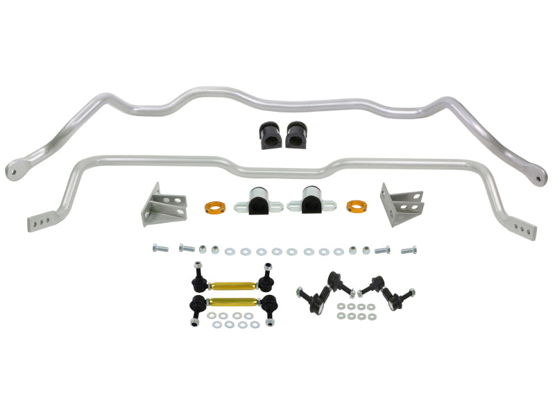 Whiteline 03-06 Mitsubishi Lancer EVO / 05-06 EVO MR/RS Front & Rear Sway Bar Kit w/26mm Rear - eliteracefab.com