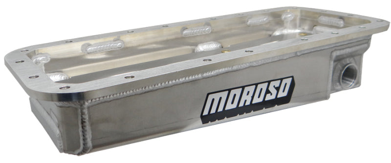 Moroso Hemi (Incl. Keith Black/JP-1 Funny Car) Wet Sump 3.5in-5.25in Aluminum Oil Pan