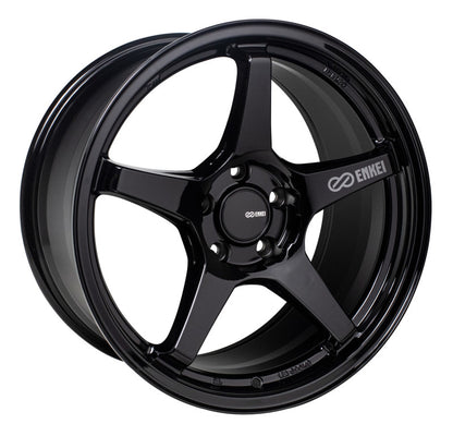 Enkei TS-5 18x8 5x114.3 40mm Offset 72.6mm Bore Gloss Black - eliteracefab.com