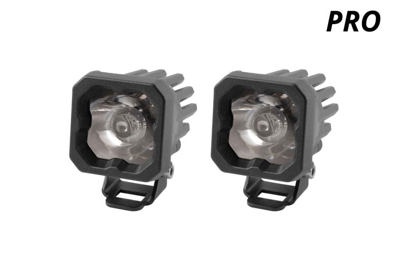 Diode Dynamics Stage Series C1 LED Pod Pro - White Flood Standard ABL (Pair) Diode Dynamics