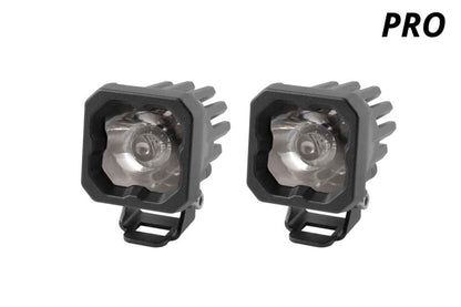 Diode Dynamics Stage Series C1 LED Pod Pro - White Flood Standard ABL (Pair) Diode Dynamics
