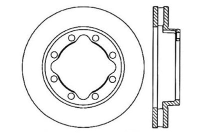 StopTech Slotted & Drilled Sport Brake Rotor Stoptech