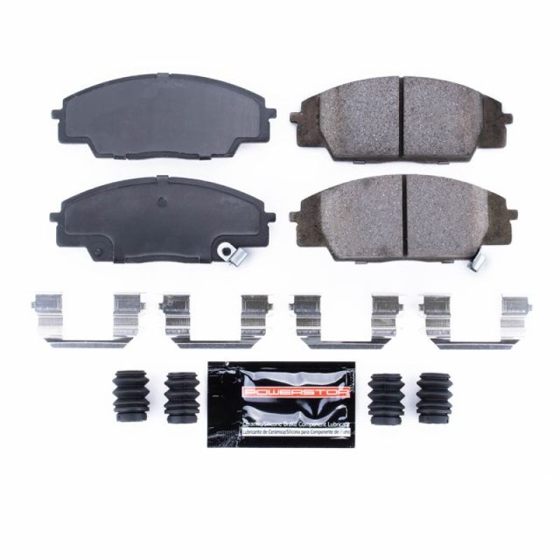 Power Stop 07-10 Acura CSX Front Z23 Evolution Sport Brake Pads w/Hardware - eliteracefab.com