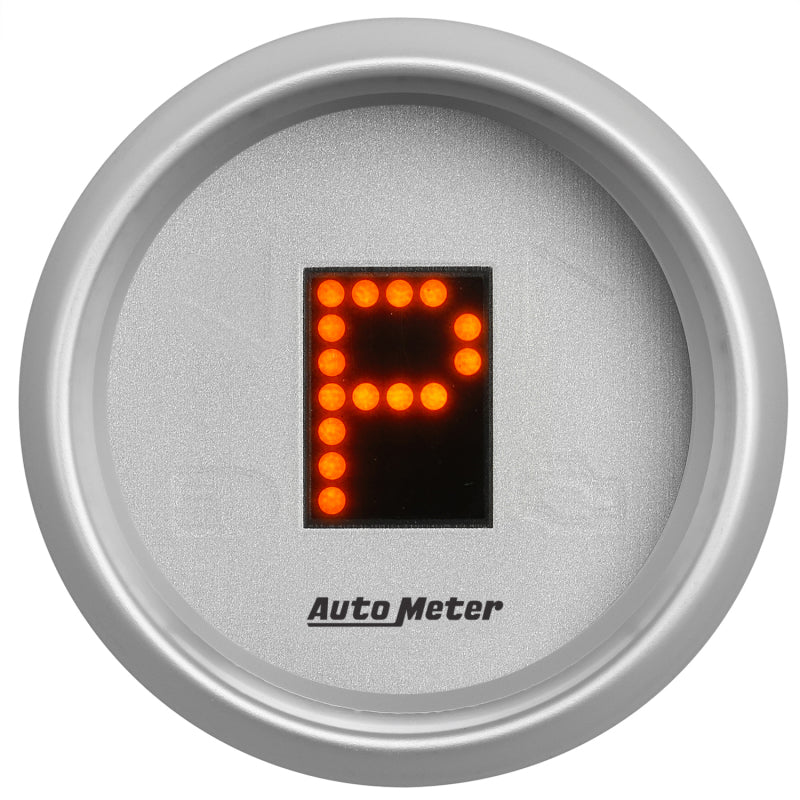 Autometer Ultra-Lite 2-1/16in (P/R/N/D/L/OD/O/5/4/3/2/1) Digital Gear Position Gauge 4359