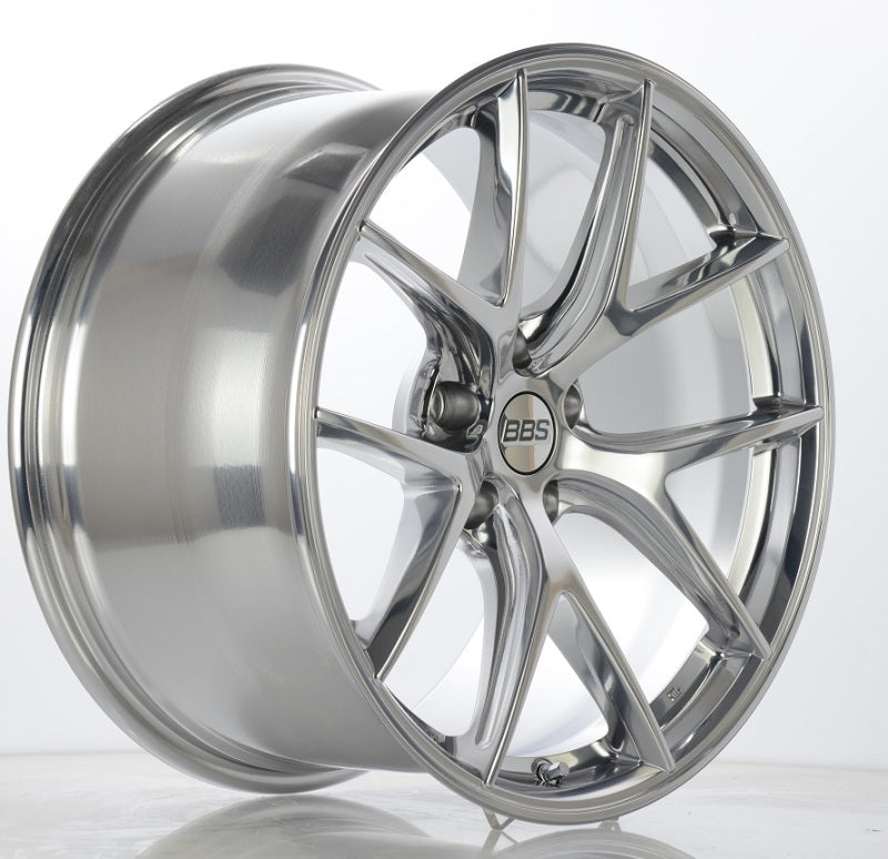 BBS CI-R 20x11.5 5x120 ET52 Ceramic Polished Rim Protector Wheel -82mm PFS/Clip Required.