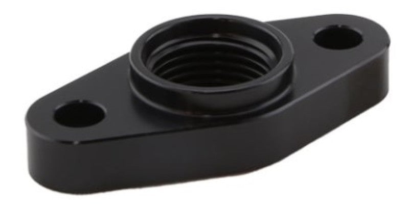 Turbosmart Billet Turbo Drain Adapter w/ Silicon O-Ring 52mm Mounting Holes - T3/T4 Style Fit - eliteracefab.com