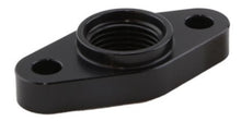 Load image into Gallery viewer, Turbosmart Billet Turbo Drain Adapter w/ Silicon O-Ring 52mm Mounting Holes - T3/T4 Style Fit - eliteracefab.com