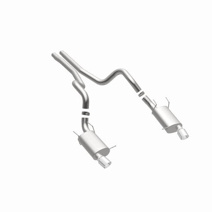 MagnaFlow 13 Ford Mustang Dual Split Rear Exit Stainless Cat Back Performance Exhaust (Street) Magnaflow