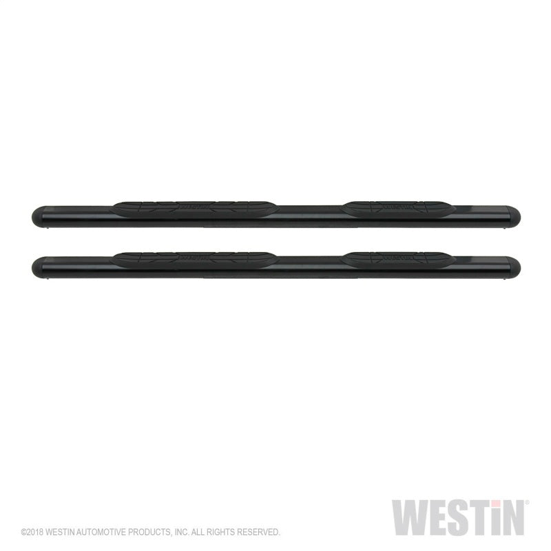 Westin Premier 4 Oval Nerf Step Bars 75 in - Black - eliteracefab.com