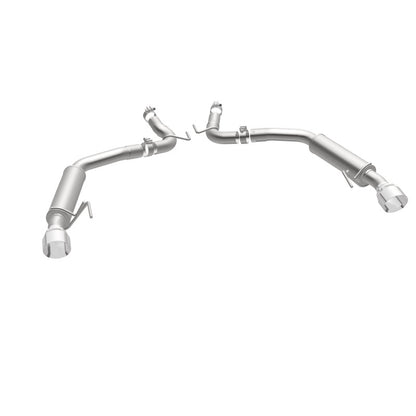 MagnaFlow Axle Back, SS, 2.5in, Competition, Dual Split Polish 4.5in Tip 2015 Ford Mustang Ecoboost Magnaflow