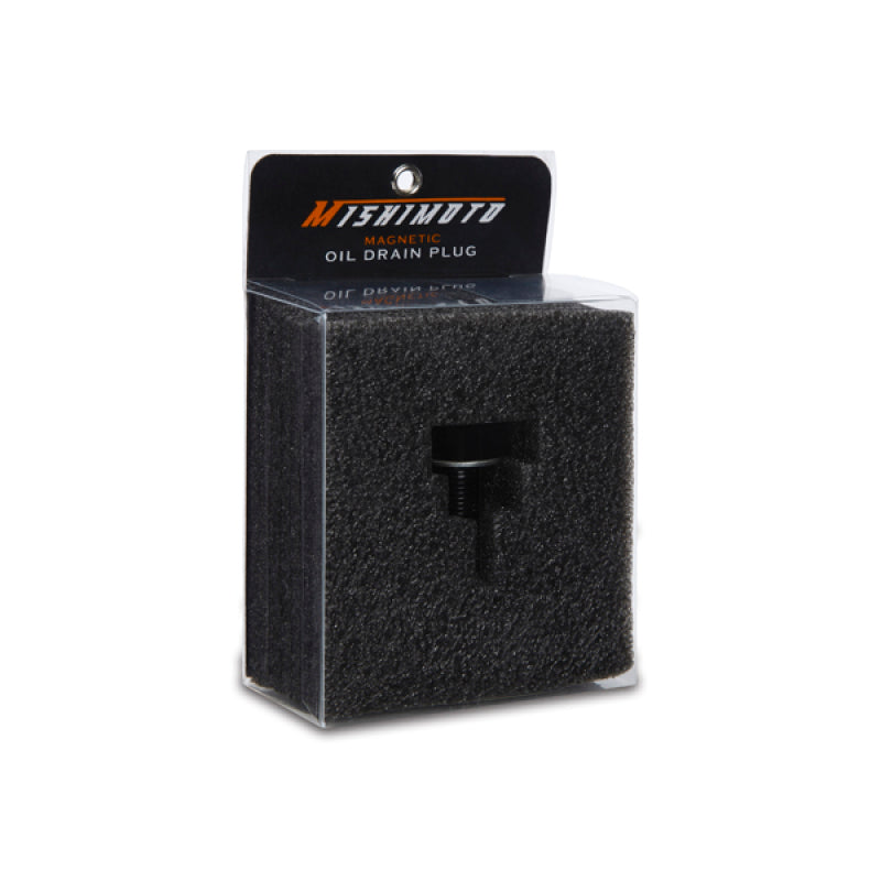 Mishimoto Magnetic Oil Drain Plug M14 x 1.25 Black - eliteracefab.com