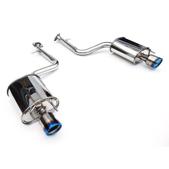 Invidia 13+ Lexus IS 250/IS 350 Q300 w/ Rolled Titanium Tips Axle-Back Exhaust - eliteracefab.com