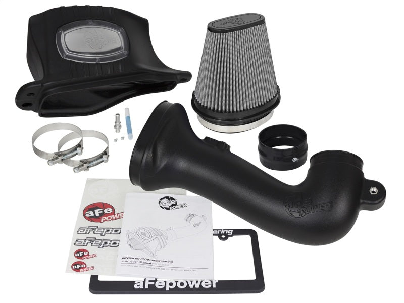 aFe Momentum Pro DRY S Cold Air Intake System 15-17 Chevy Corvette Z06 (C7) V8-6.2L (sc) - eliteracefab.com