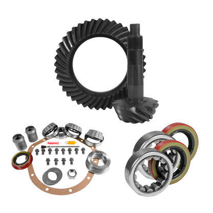 Yukon 8.875in GM 12T Thick 3.73 Rear Ring & Pinion Install Kit Axle Bearings and Seals Yukon Gear & Axle