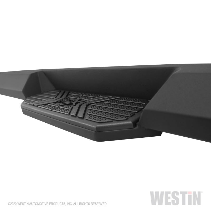 Westin 2020 Jeep Gladiator HDX Xtreme Nerf Step Bars - Textured Black - eliteracefab.com