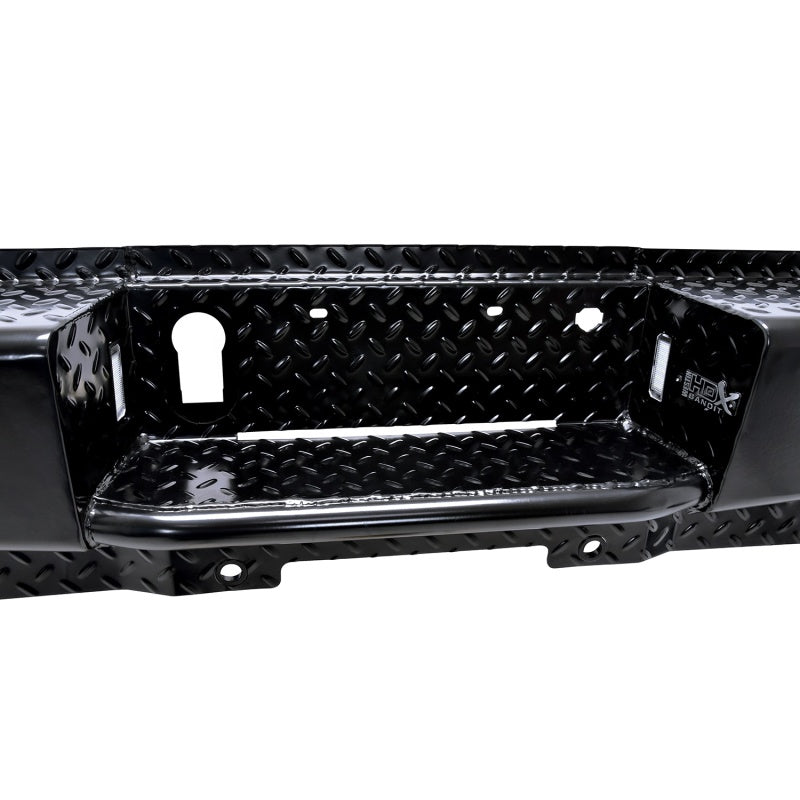 Westin 11-16 Ford F-250/350 HDX Bandit Rear Bumper - Black - eliteracefab.com