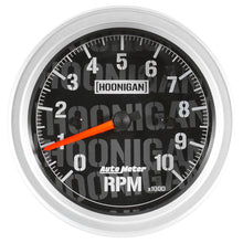 Load image into Gallery viewer, Autometer Hoonigan 87mm 10K RPM Full Electronic Tachometer Gauge