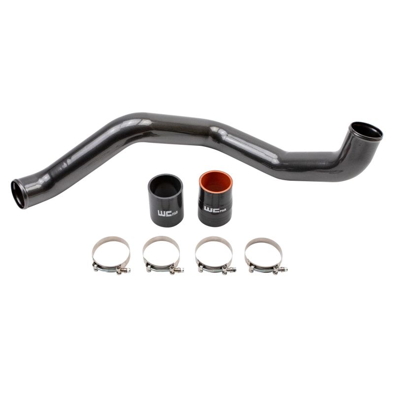 Wehrli 2020+ Chevrolet 6.6L L5P Duramax Driver Side 3in Intercooler Pipe - Gloss White - eliteracefab.com