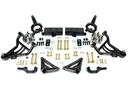 Ridetech 79-93 Ford Mustang w/ Stock K-Member Front SLA Suspension System