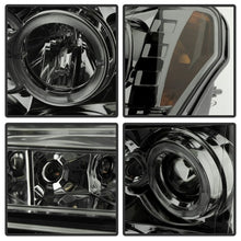 Load image into Gallery viewer, Spyder Ford F150 09-14 Projector Headlights Halogen Model- LED Halo LED Smke PRO-YD-FF15009-HL-SM - eliteracefab.com