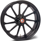 Performance Machine 21x3.5 Forged Assault Wheel - Black Ano