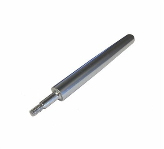 Torque Solution Short Billet Radio Antenna for 1979+ Ford/Dodge/Plymouth/Chrysler - TS-BA-Silver