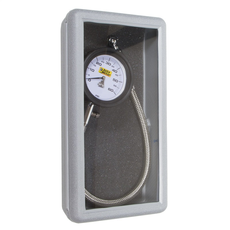 AutoMeter GAUGE; TIRE PRESSURE; 0-60PSI; ANALOG - eliteracefab.com