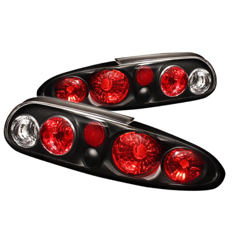 Spyder Chevy Camaro 93-02 Euro Style Tail Lights Black ALT-YD-CCAM98-BK - eliteracefab.com