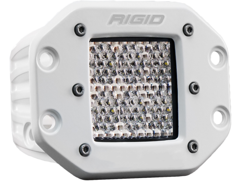 Rigid Industries Marine - Flush Mount - Dually - 60 Deg. Lens - Single - eliteracefab.com