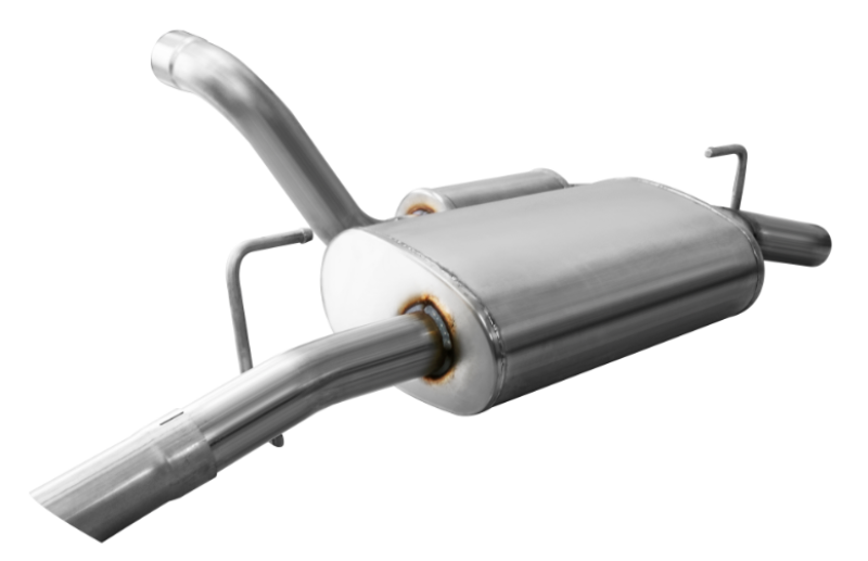 Corsa 18+ Jeep Wrangler JL 2.5in Dual Rear Turn Down Exit Touring Axle-Back Exhaust CORSA Performance
