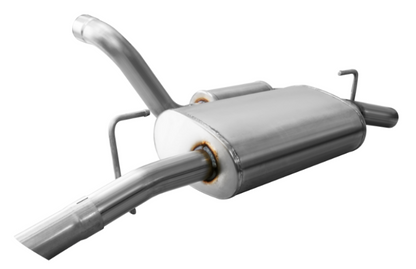 Corsa 18+ Jeep Wrangler JL 2.5in Dual Rear Turn Down Exit Touring Axle-Back Exhaust CORSA Performance